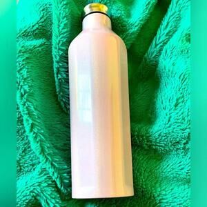 Shimmery Pink Stainless Steel Water Bottle - EUC